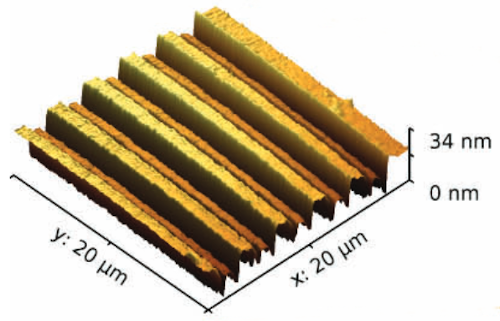 AFM scan 3D